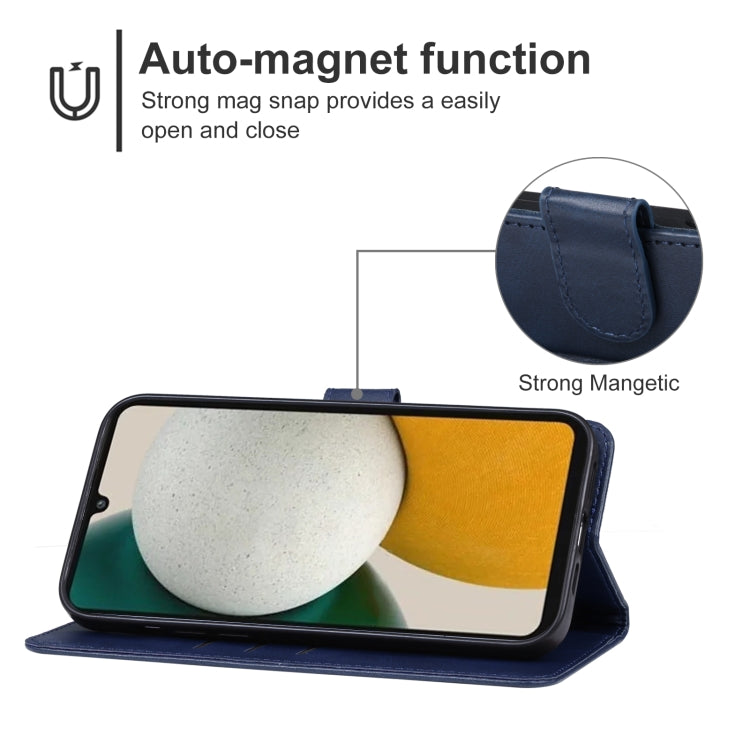 For Samsung Galaxy A34 5G Leather Phone Case
