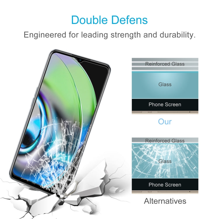 For Realme V23i 10pcs 0.26mm 9H 2.5D Tempered Glass Film