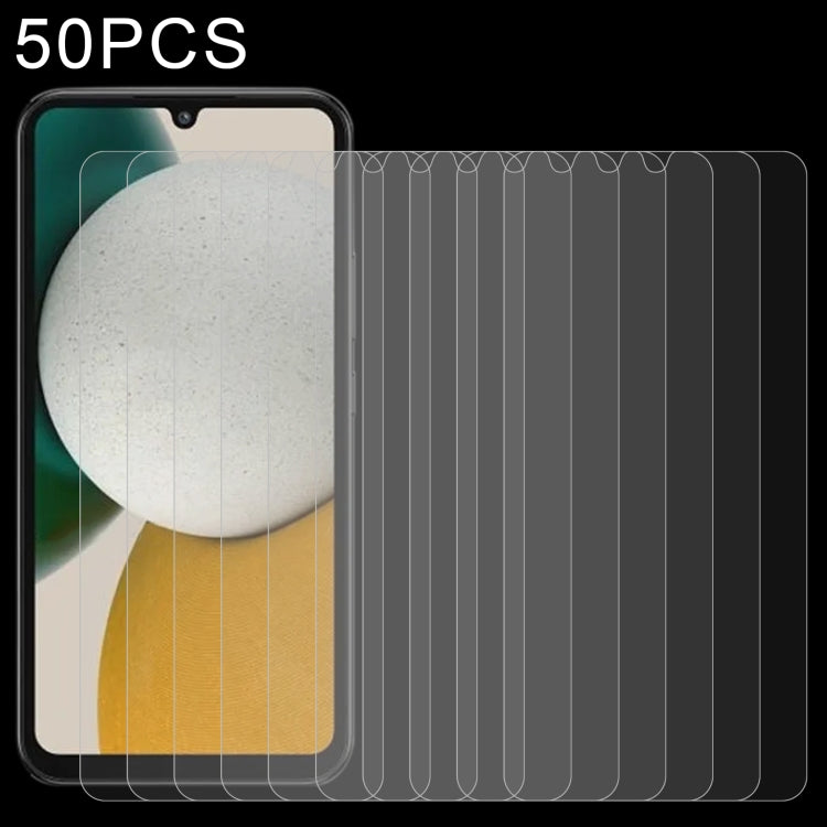 For Samsung Galaxy A34 5G 50pcs 0.26mm 9H 2.5D Tempered Glass Film
