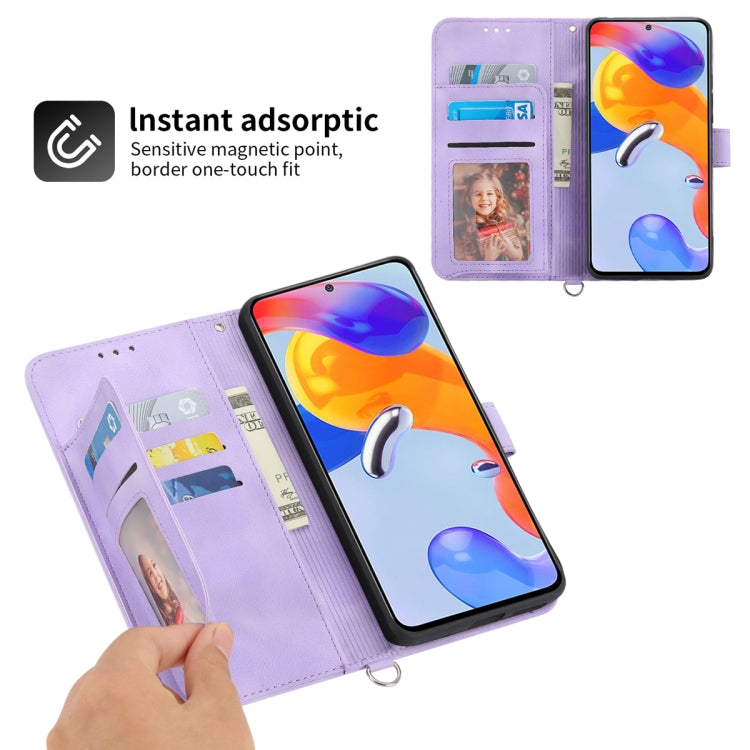 For Xiaomi 13 Pro Skin-feel Flowers Embossed Wallet Leather Phone Case