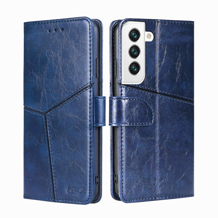 For Samsung Galaxy S23 5G Geometric Stitching Horizontal Flip Leather Phone Case
