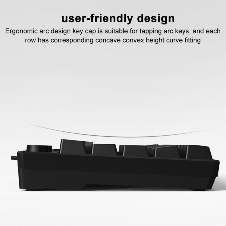 AULA F3061 Wired Mini RGB Backlit Mechanical Keyboard