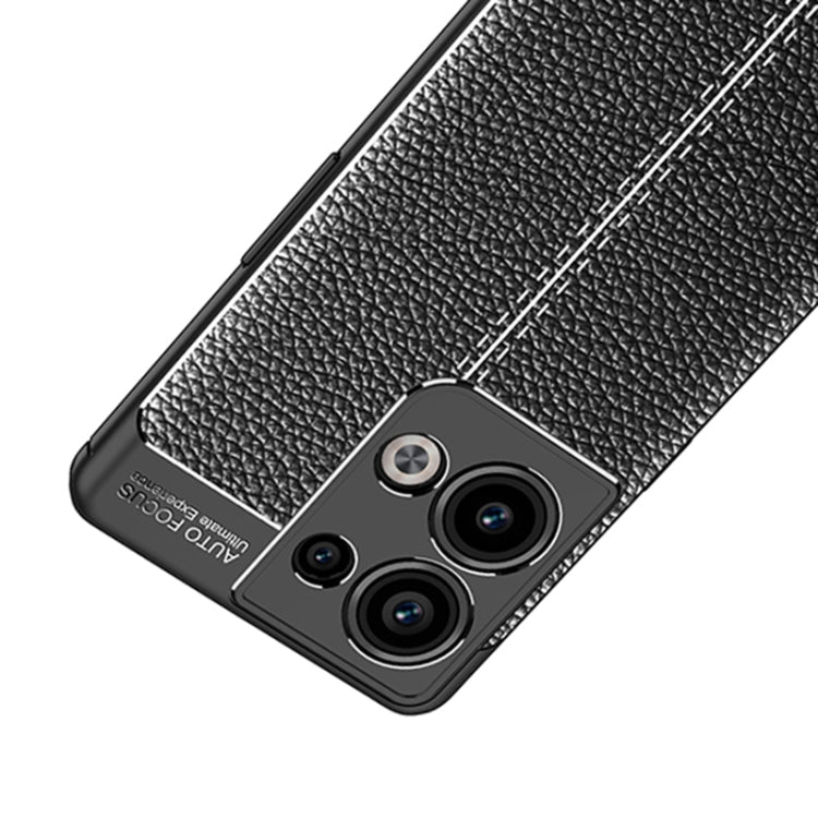 For OPPO Reno9 Pro+ Litchi Texture Shockproof TPU Phone Case