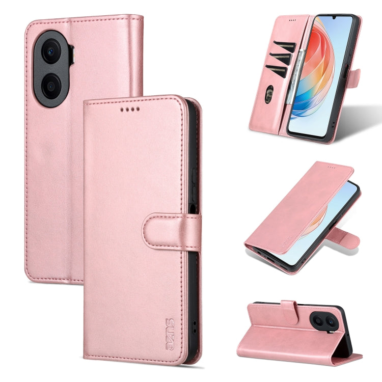 For Honor Play 40 Plus AZNS Skin Feel Calf Texture Flip Leather Phone Case