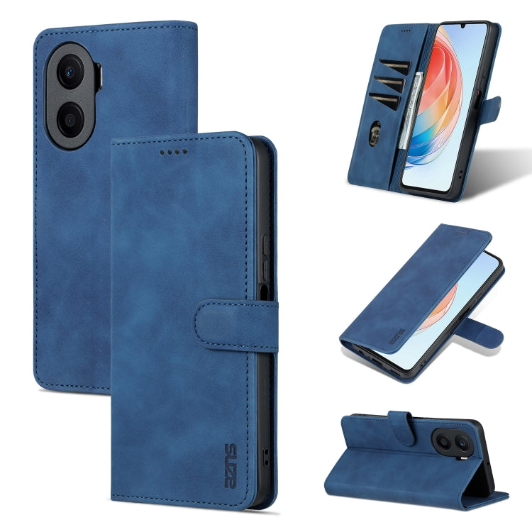 For Honor Play 40 Plus AZNS Skin Feel Calf Texture Flip Leather Phone Case
