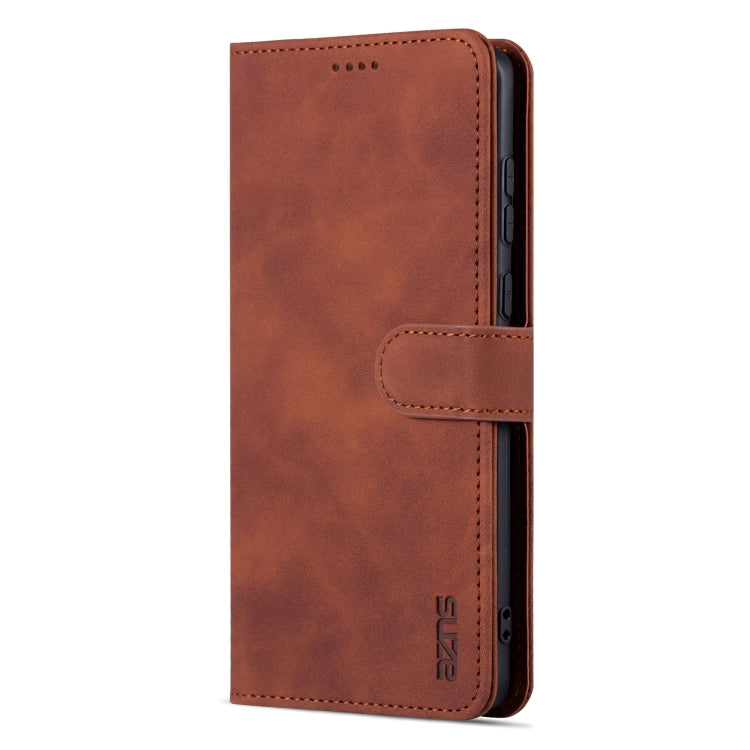 For Huawei Mate 50 / Mate 50E AZNS Skin Feel Calf Texture Flip Leather Phone Case