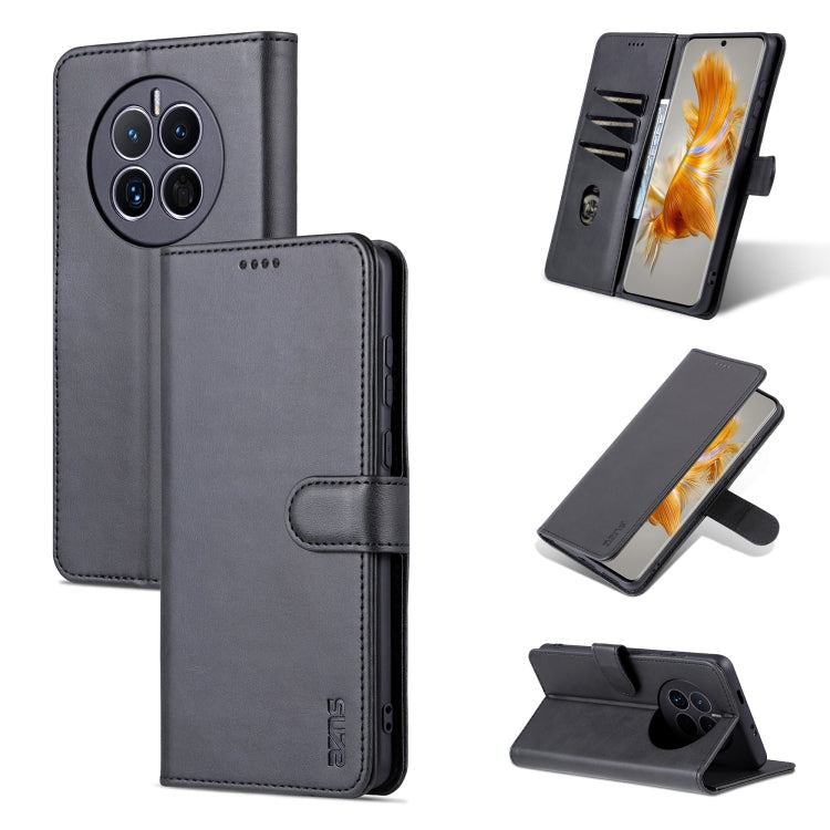 For Huawei Mate 50 / Mate 50E AZNS Skin Feel Calf Texture Flip Leather Phone Case