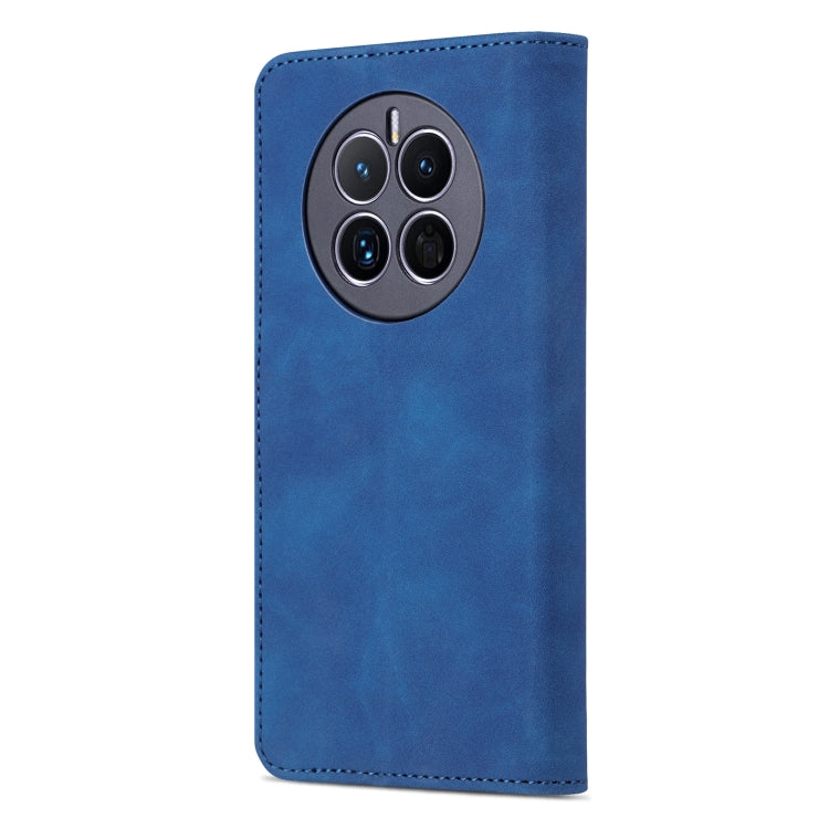 For Huawei Mate 50 / Mate 50E AZNS Skin Feel Calf Texture Flip Leather Phone Case