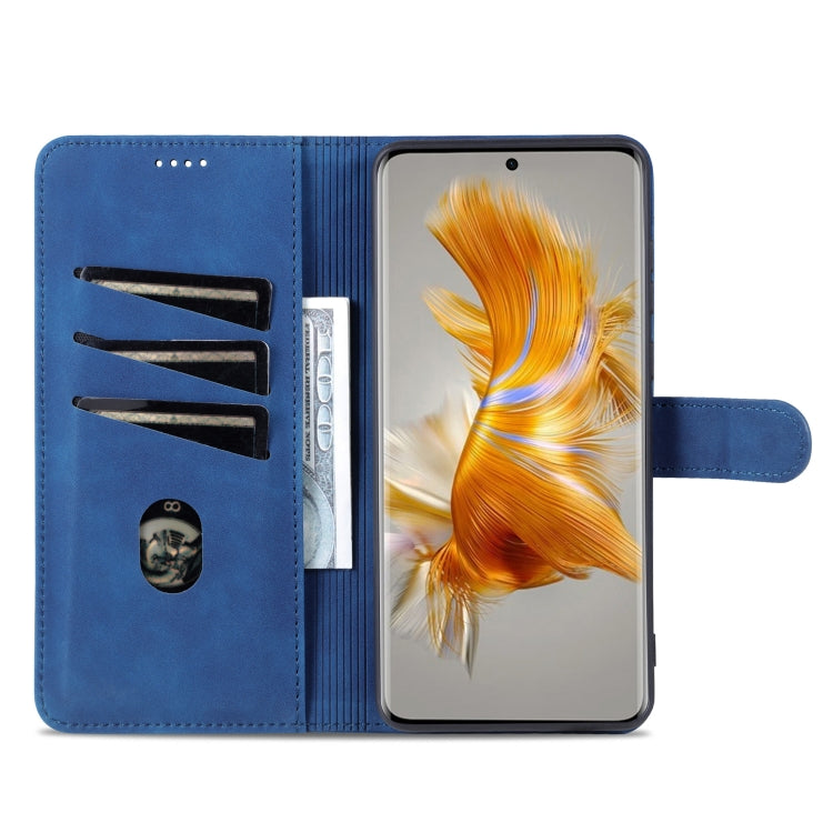 For Huawei Mate 50 / Mate 50E AZNS Skin Feel Calf Texture Flip Leather Phone Case