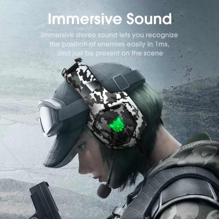 ONIKUMA K8 RGB Light Wired Gaming Headphones Keyboard Mouse Set