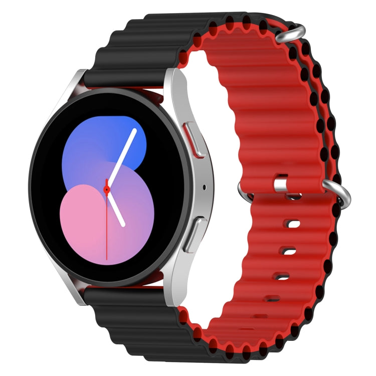 20mm Universal Ocean Style Silicone Two Color Watch Band