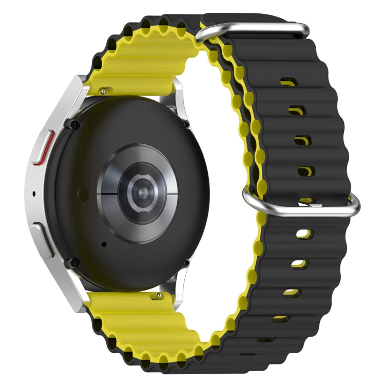 20mm Universal Ocean Style Silicone Two Color Watch Band
