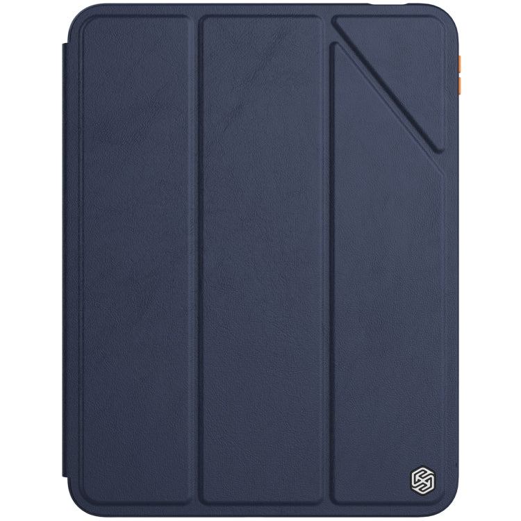 For iPad 10th Gen 10.9 2022 NILLKIN PC + TPU Horizontal Flip Leather Tablet Case with Holder