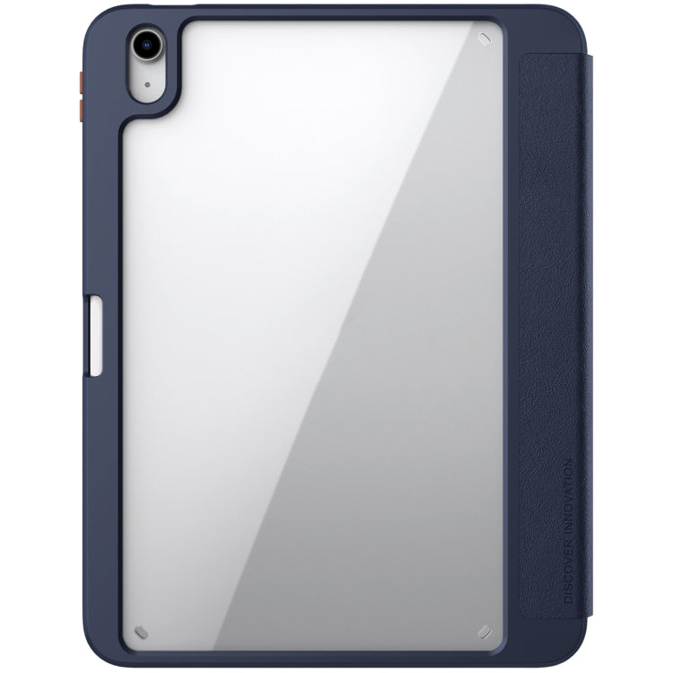 For iPad 10th Gen 10.9 2022 NILLKIN PC + TPU Horizontal Flip Leather Tablet Case with Holder
