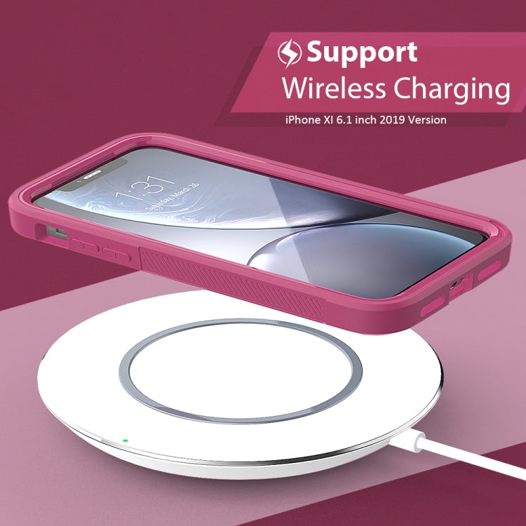For iPhone 11 Transparent Series Frame TPU + PC Dust-proof Scratch-proof Drop-proof Protective Case