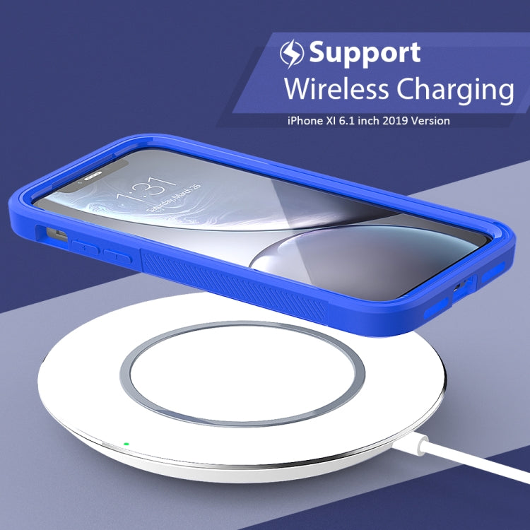 For iPhone 11 Transparent Series Frame TPU + PC Dust-proof Scratch-proof Drop-proof Protective Case
