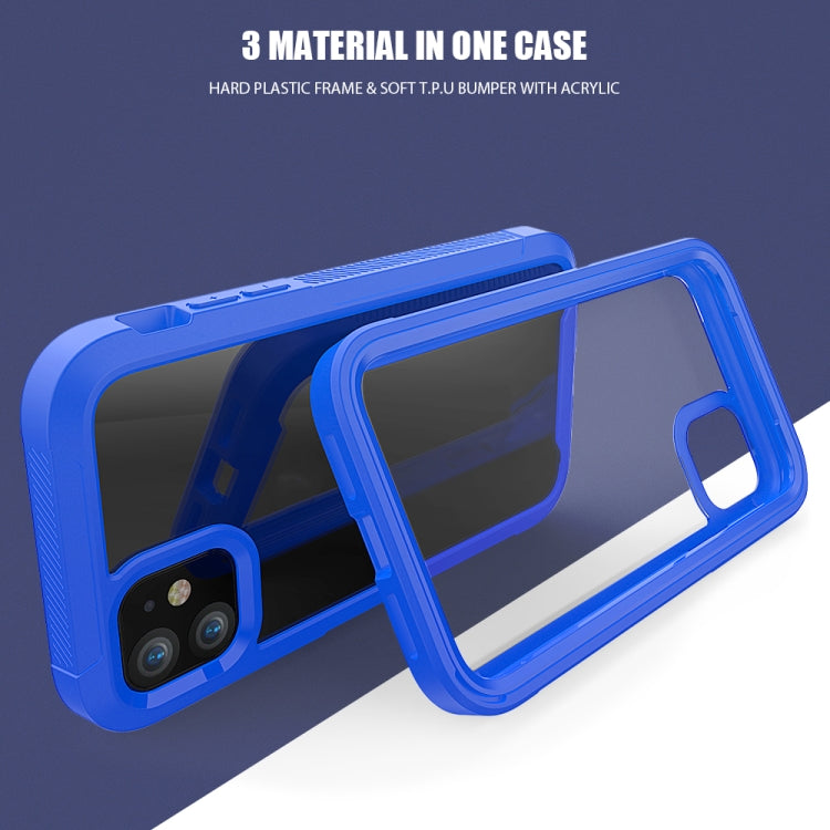 For iPhone 11 Transparent Series Frame TPU + PC Dust-proof Scratch-proof Drop-proof Protective Case
