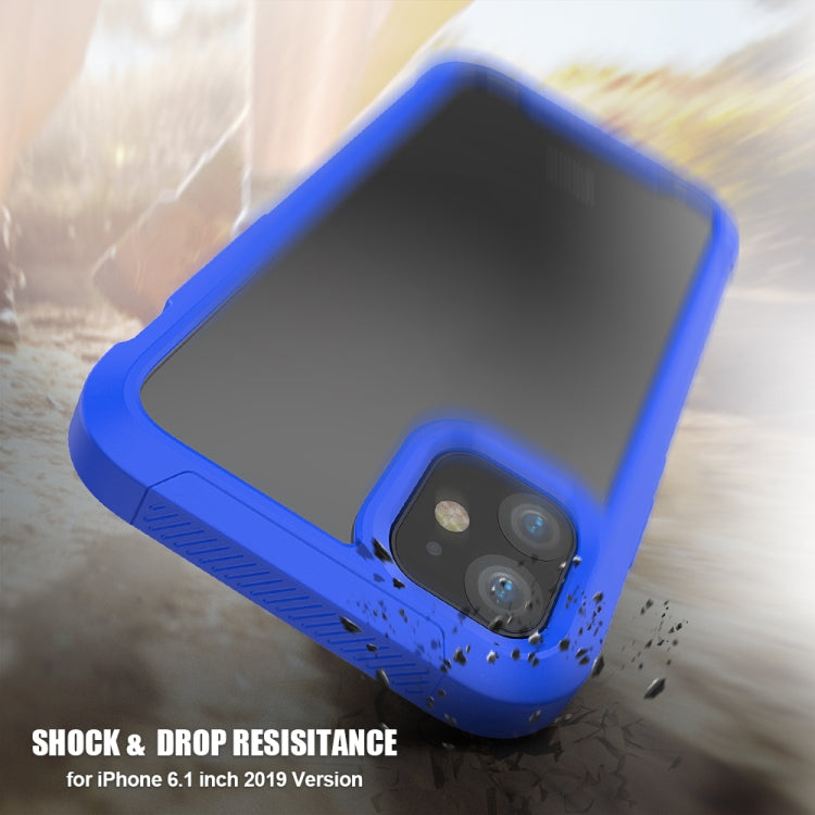 For iPhone 11 Transparent Series Frame TPU + PC Dust-proof Scratch-proof Drop-proof Protective Case