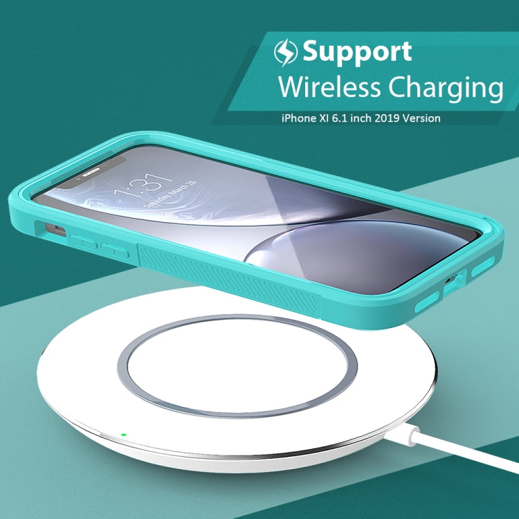 For iPhone 11 Transparent Series Frame TPU + PC Dust-proof Scratch-proof Drop-proof Protective Case