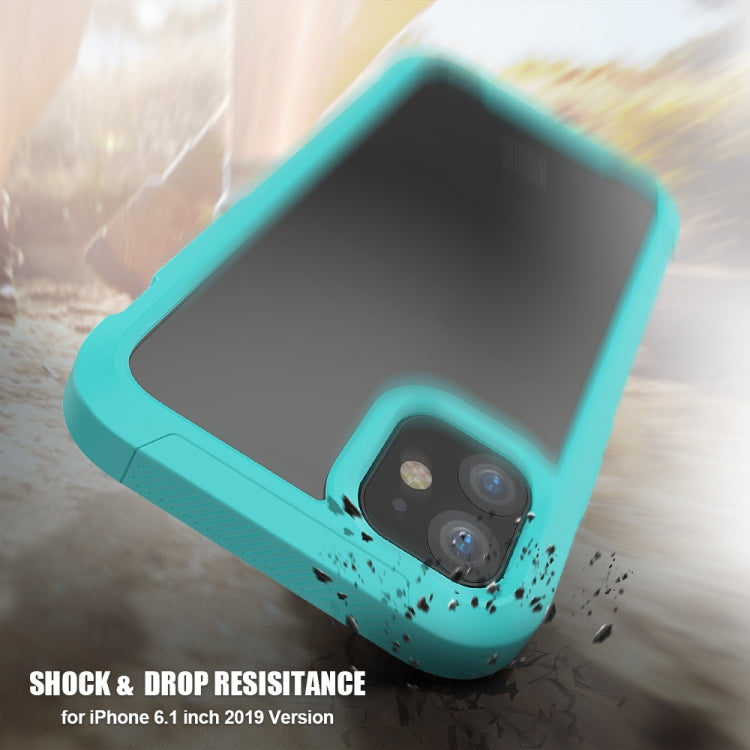 For iPhone 11 Transparent Series Frame TPU + PC Dust-proof Scratch-proof Drop-proof Protective Case