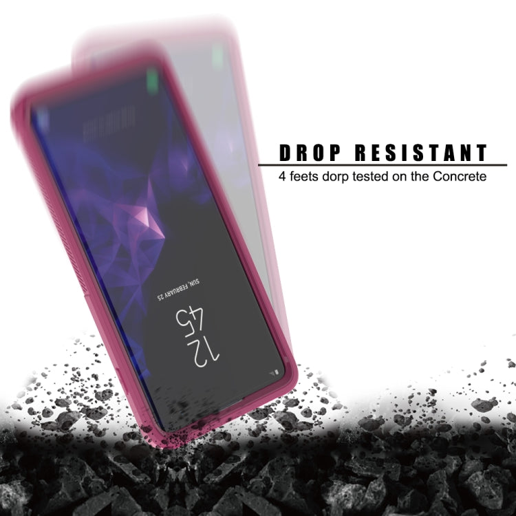 For Galaxy S10 Transparent Series Frame TPU + PC Dust-proof Scratch-proof Drop-proof Protective Case