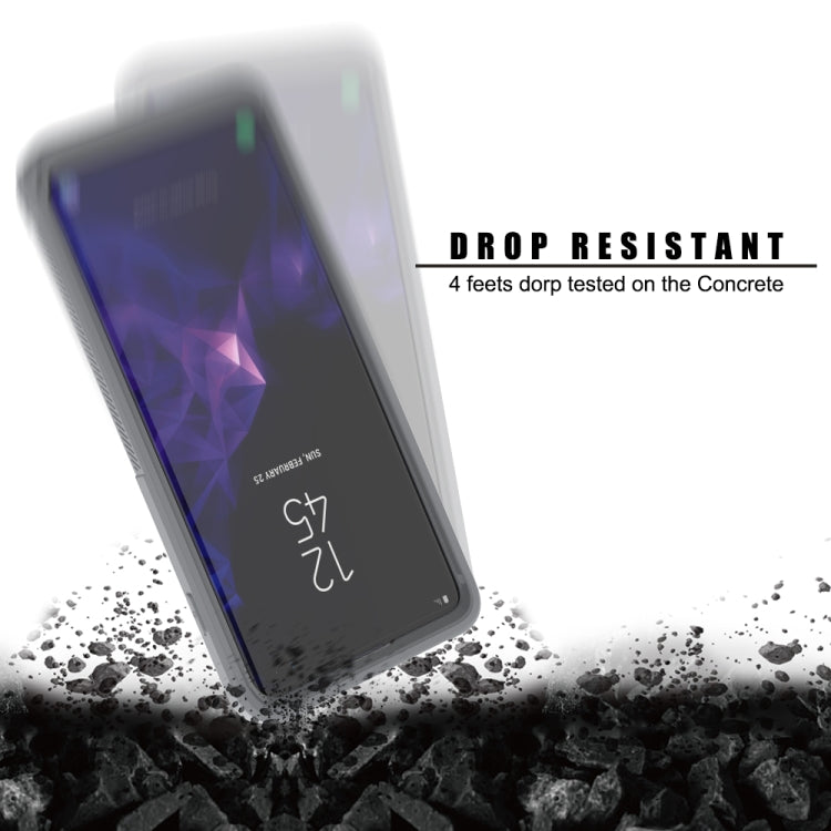 For Galaxy S10 Transparent Series Frame TPU + PC Dust-proof Scratch-proof Drop-proof Protective Case