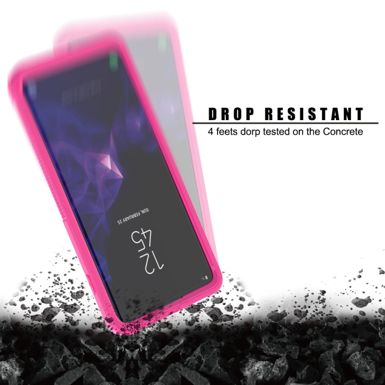 For Galaxy S10 Transparent Series Frame TPU + PC Dust-proof Scratch-proof Drop-proof Protective Case