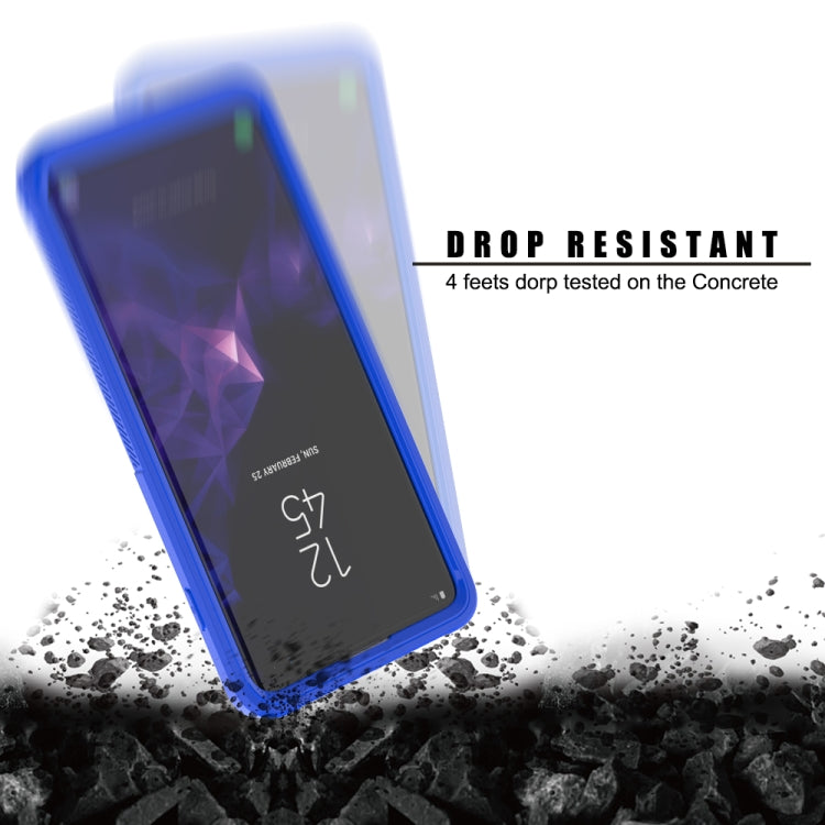 For Galaxy S10+ Transparent Series Frame TPU + PC Dust-proof Scratch-proof Drop-proof Protective Case