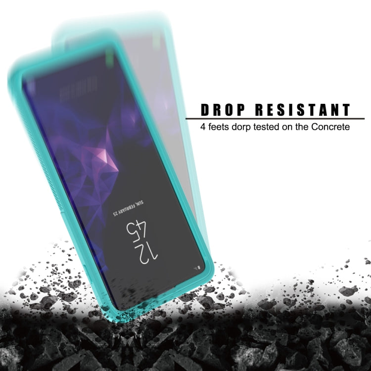 For Galaxy S10+ Transparent Series Frame TPU + PC Dust-proof Scratch-proof Drop-proof Protective Case