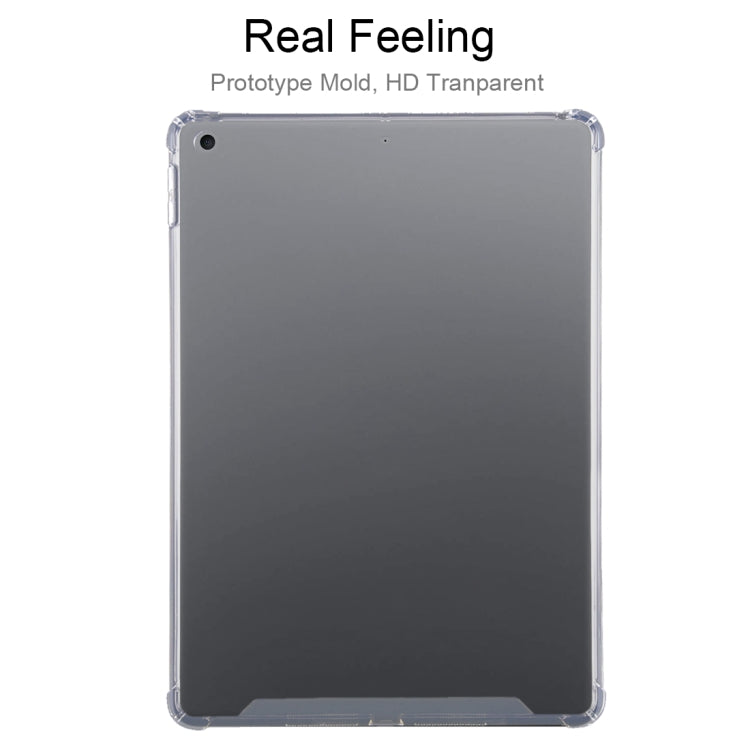 For iPad 10.2 2021 / 2020 / 2019 Shockproof Acrylic Transparent Protective Case