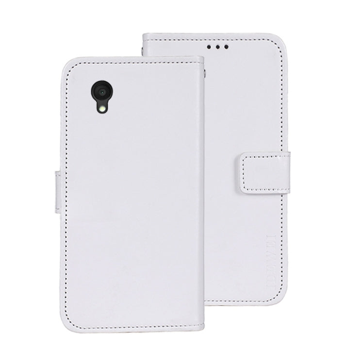 For Alcatel 1 Ultra idewei Crazy Horse Texture Leather Phone Case
