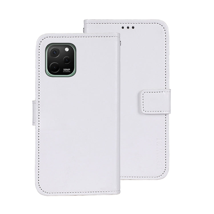 For Huawei nova Y61 4G idewei Crazy Horse Texture Leather Phone Case