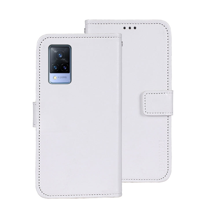 For vivo V21s idewei Crazy Horse Texture Leather Phone Case