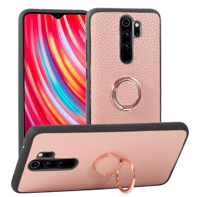 For Xiaomi Redmi Note 8 Pro Litchi Texture Magnetic Shockproof Protective Phone Case