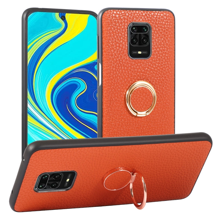 For Xiaomi Redmi Note 9 Pro Litchi Texture Magnetic Shockproof Protective Phone Case