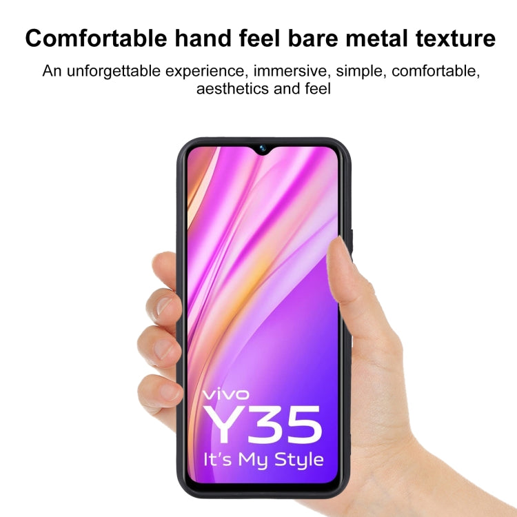 For vivo Y35 5G TPU Phone Case(Black)