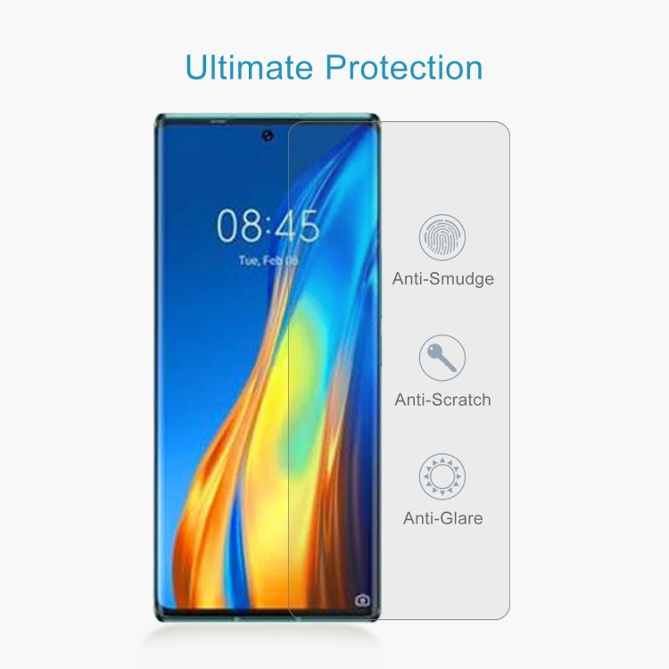 For Tecno Phantom X2 50pcs 0.26mm 9H 2.5D Tempered Glass Film