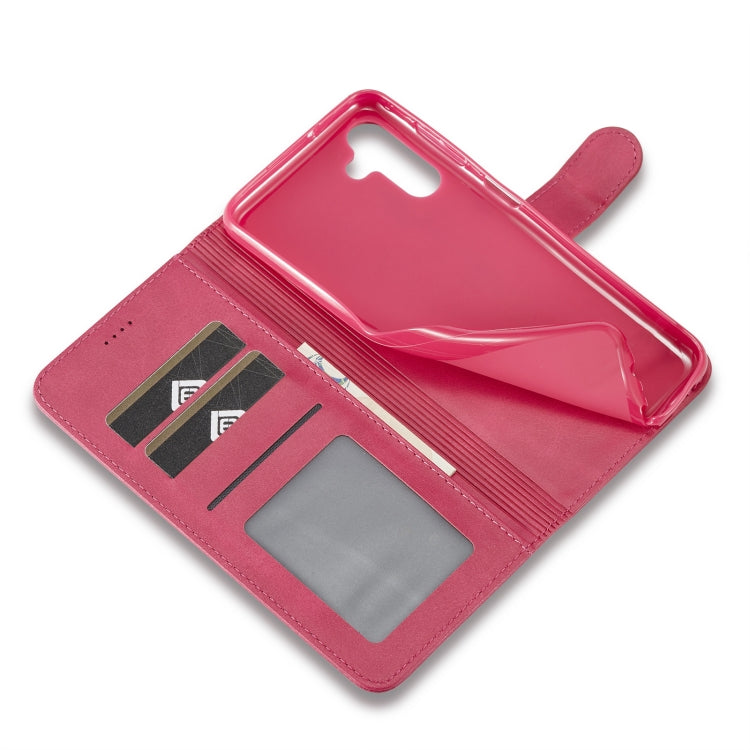 For Samsung Galaxy A54 5G LC.IMEEKE Calf Texture Leather Phone Case