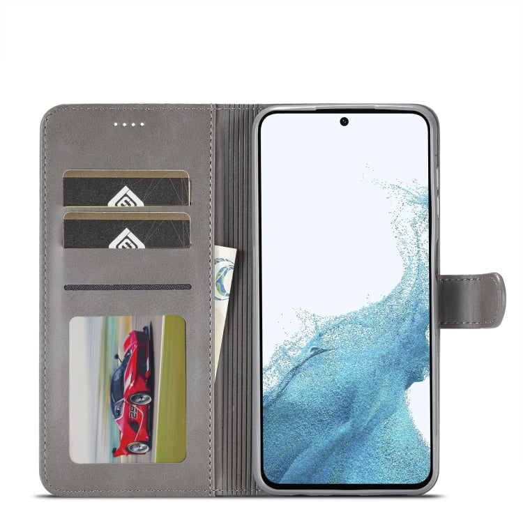 For Samsung Galaxy A54 5G LC.IMEEKE Calf Texture Leather Phone Case