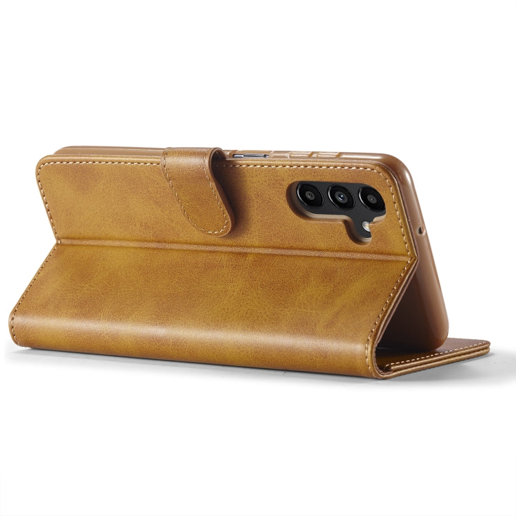 For Samsung Galaxy A54 5G LC.IMEEKE Calf Texture Leather Phone Case