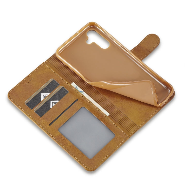 For Samsung Galaxy A54 5G LC.IMEEKE Calf Texture Leather Phone Case