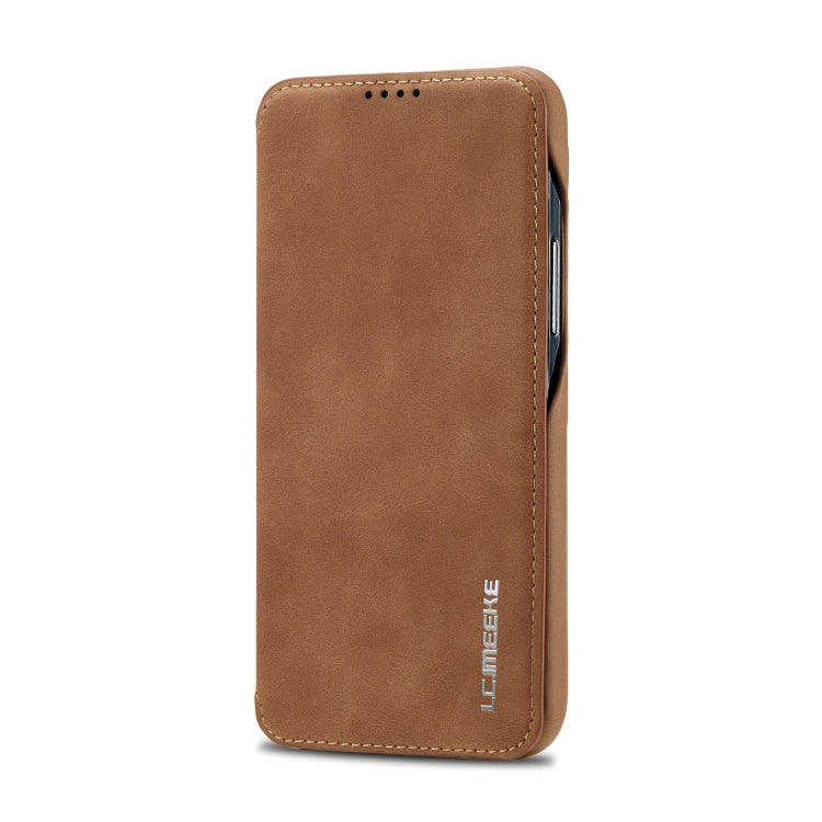 For Samsung Galaxy S23+ 5G LC.IMEEKE Hon Ancient Series Flip Leather Phone Case