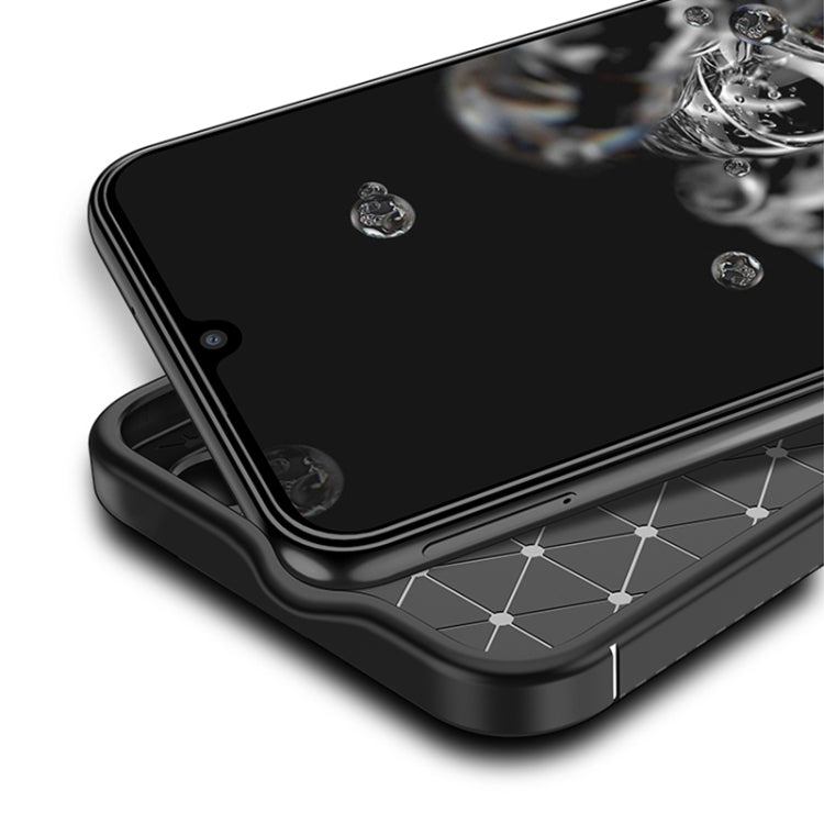 For OPPO A58 Carbon Fiber Texture Shockproof TPU Phone Case(Black)