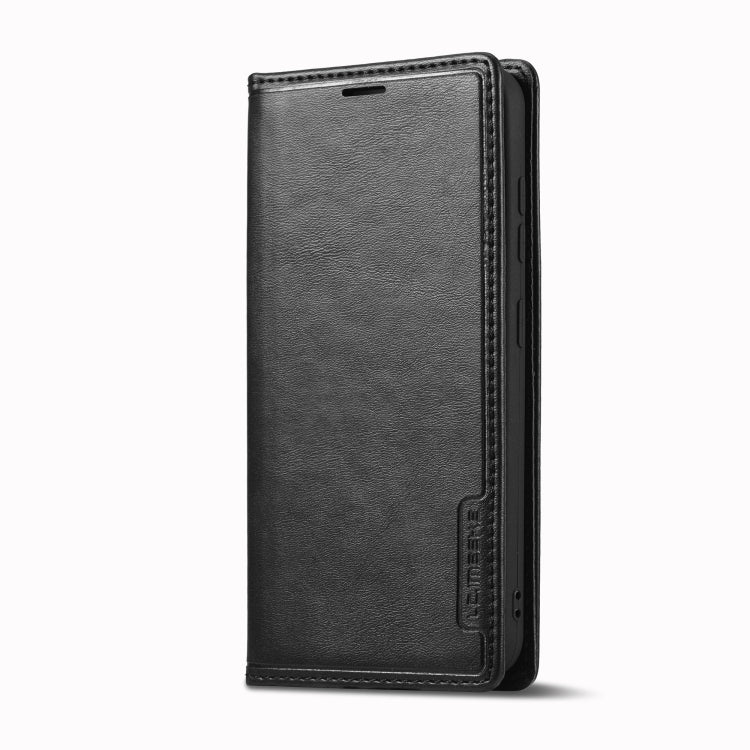 For Samsung Galaxy S23 5G LC.IMEEKE LC-001 Color Matching Frosted Leather Phone Case