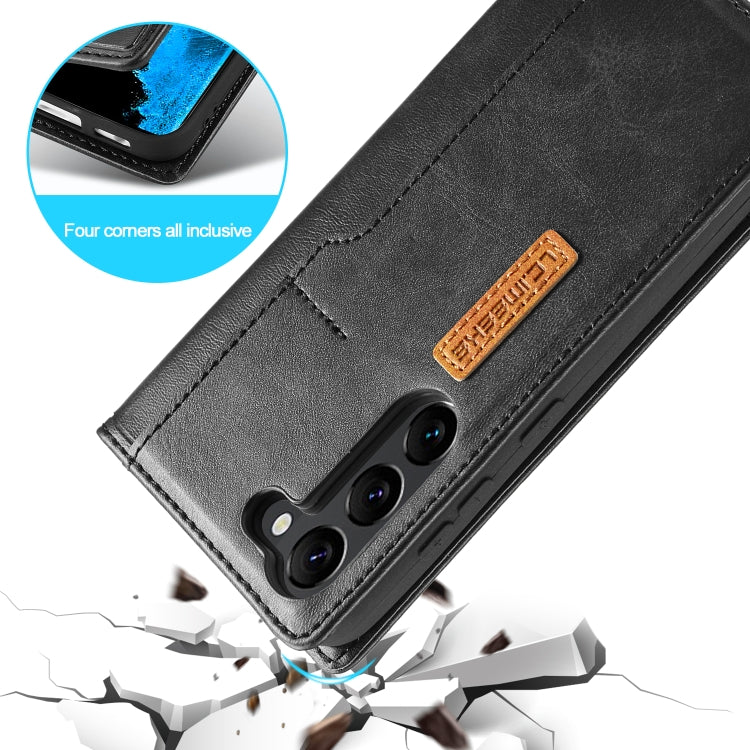 For Samsung Galaxy S23+ 5G LC.IMEEKE LC-001 Color Matching Frosted Leather Phone Case