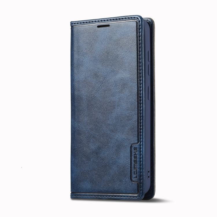 For Samsung Galaxy S23+ 5G LC.IMEEKE LC-001 Color Matching Frosted Leather Phone Case