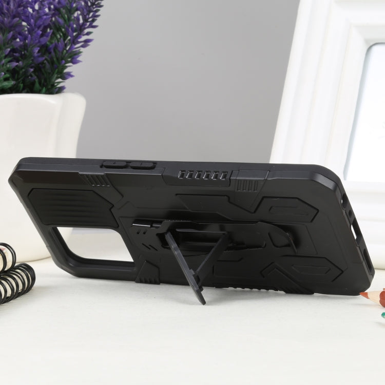 For Realme 9 Armor Warrior Shockproof PC + TPU Phone Case