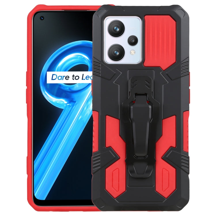 For Realme 9 Armor Warrior Shockproof PC + TPU Phone Case