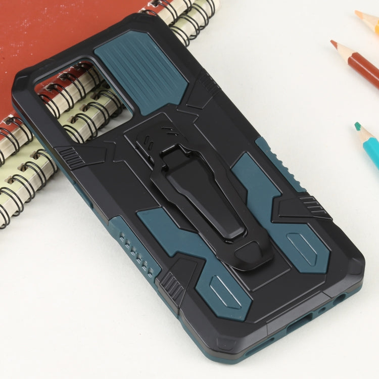 For Realme 9 Armor Warrior Shockproof PC + TPU Phone Case