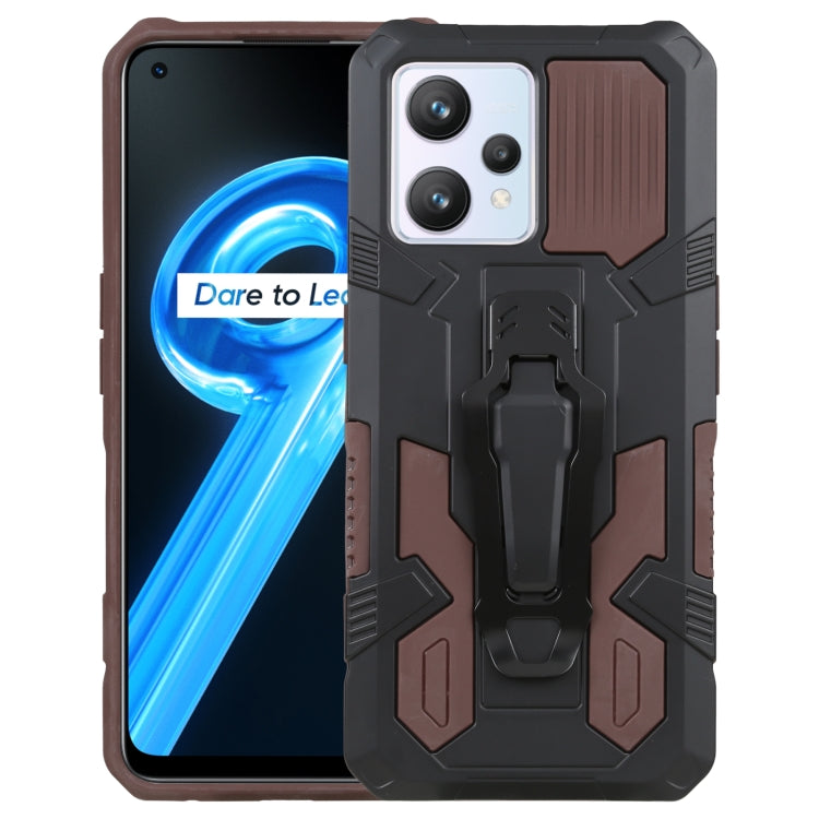 For Realme 9 Armor Warrior Shockproof PC + TPU Phone Case